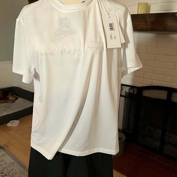 NWT Johnny Was Calme set. Black shorts & white t - Picture 1 of 9